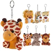 6 pcs Mini Stuffed Forest Animals Small Stuffed Animal Mini Plush Animal Small Plush Animal Toys