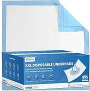 SOFYFINE Extra Large 36 x 36 in Disposable Bed Pads (50 Count) XXL Heavy Duty Adults Incontinence Underpads,Super Absorbent Thicken Puppy Training Pee Pads