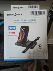 Microsky 3 In 1 15W Wireless Charger