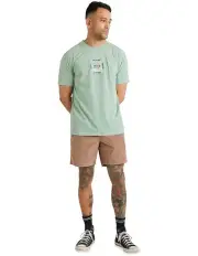 [RVCA] Hazey Short Sleeve Tee in Green Haze