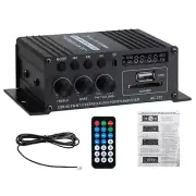 Bluetooth Mini HiFi Digital Stereo Audio 2 Channels Amplifier Power Amp DC 12V