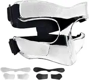 Basketball Face Masque for Men | Adjustable Face Masque | Anti-Collision Transparent Protection for Softball Baseball Women Men Youths Adults