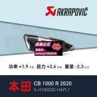 在飛比找露天拍賣優惠-機車改裝Akrapovic天蝎排氣適用於CB1000R 尾段