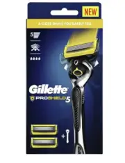 Gillette Fusion ProShield Razor + 1 Blade Refills