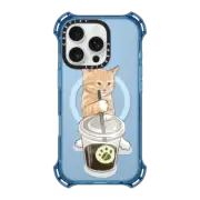 iPhone 16 Pro Bounce Case MagSafe Compatible coffee catto