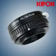 Kipon macro helicoid adapter for Pentax DA lens to Fuji X-Pro2 X-T2
