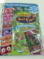 Topps Moshi Monsters Code Breakers Card Game Offcial Album Inc Pages + Free pack