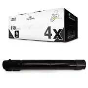 4x Ink Cartridges for Xerox WC7970i 7556 WC7855i WC7855 7525 WC7830F Black
