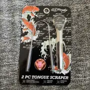 Ed Hardy Jf 3917111 2 Pc Tongue Scraper