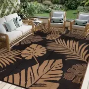 Outdoor Rug 245x305cm Extra Large Garden Rug Waterproof Plastic Straw Garden Mat