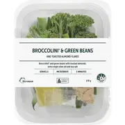 Broccolini & Green Beans With Toasted Almond Flake 170g