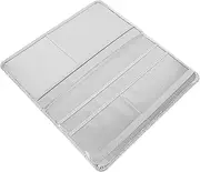 [LIFKOME] Pu Holder Wallet for Women High Capacity Travel Essentials Organizer Wear-Resistant Design for Cards and Ids Convenient and Protective Travel Wallet Grey