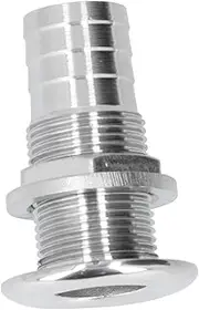 Water Drainage Plug Thru Hull Fitting 1in Outlet 316 Stainless Steel Corrosion Resistant Marine Boat Yacht