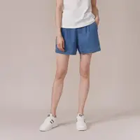 在飛比找momo購物網優惠-【GIORDANO 佐丹奴】女裝純棉牛仔短褲(22 深藍)
