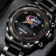 Columbus Blue Jackets Stainless Steel Watch