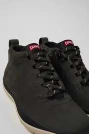 Peu Pista GORE-TEX Gray Nubuck and Textile Ankle Boots for Women