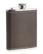 Bey-Berk 6oz. Stainless Steel Flask