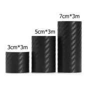 Carbon Fiber Car Stickers Waterproof Door Sill Anti Scratch Protector Tapes