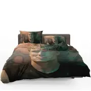 v3808 Bed Sheets The Expendables Movie Gunnar Jensen Dolph Lundgren Duvet Cover Set Bed Sheets IU3808