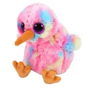 15cm Ty Beanie Pink Series Big Eyes Unicorn Flamingo Kitty Owl Plush Toy Cute Animal Doll Kids Toys Christmas Gifts for Children Bird Kiwi