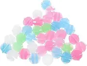 TOYANDONA Glow-in-The-Dark Bike Wheel Spoke Beads 36 Pack Bicycle Decorations Easy to Install Bike Wheel Accessories