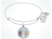 NWT Alex and Ani Disney Aristocats 2017 Mother's Day Charm Bracelet Shiny Silver