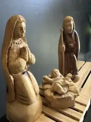 Nativity Set- Olivewood