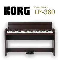 在飛比找PChome24h購物優惠-『胡桃木色KORG 數位鋼琴 電鋼琴 LP-380 LP38