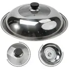 Coperchio pentola coperchio wok visibile combinato coperchio wok 32CM 36CM 38CM