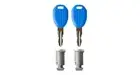 Rhino-Rack Rhino Master Key Lock Set No. 118 (Pair) RK118-2