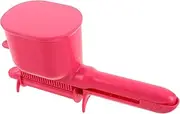 MUSISALY Dye Applicator Brush Automatic Rolling Tool for Even Application Hair Coloring Comb with Bowl for Salon and Home Use Reduces Waste and Hand Fatigue