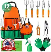 Juego De Herramientas De Jardin Mandel Delantal Aluminio Piezas Garden Tool Set