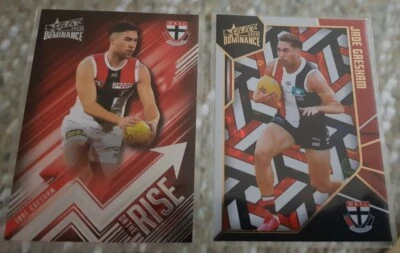 AFL Select 2020 Dominance Holographic Parallel & On The Rise Jade Gresham