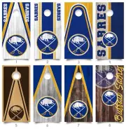 WATERPROOF & NON-FADING Buffalo Sabres Cornhole Board Wraps Designs 1-8