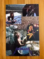 Metallica Day on the Green Poster - RARE - VINTAGE METALLICA Cliff Burton