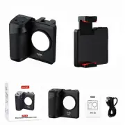Handheld Tooth Mobile Camera Handle Button Phone Tripod Mount Holder3097