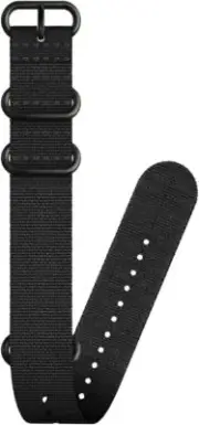 Suunto D5 Textile Zulu Strap Scuba Dive Computer Band Black/Black SS050263000