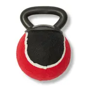 All Day Tennis Ball Tug Dog Toy Red Black