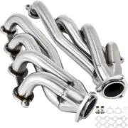 Exhaust Header Set 1 3/4" Exhaust Turbo Headers, Stainless Steel Exhaust Man...