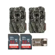 Browning Defender Pro Scout MAX Trail Camera with Memory Card Bundle 2 Pack