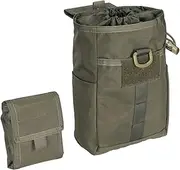 EXCELLENT ELITE SPANKER Molle Dump Pouch Drawstring Magazine Utility Pouch Folding Dump Pouch Waist Bag
