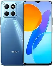 Honor X6 6.5" Dual SIM | GSM Factory Unlocked | 50MP Triple Camera | 5000mAh | 4GB+64GB | Android 12 | GSM Only no CDMA - (Blue)