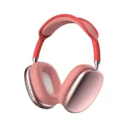 Wireless Bluetooth Headphone TWS Headworn Earphones Noise Reduction Headset-Red