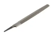 70326 Half Round Bastard File, 6-Inch, Silver