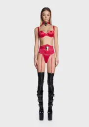 [Forplay] Lock You Down Lingerie Set