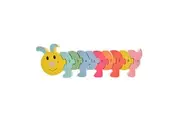 Gibson Gifts Let's Learn Caterpillar Puzzle Kids/Children Educational Toy
