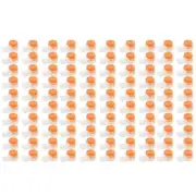 UY2 Wire Connector K2 Orange Clear Button Telephone Wire Connector