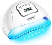 JODSONE UV LED Nail Lamp, Nail Dryer for Gel Polish, Gel Nail Lamp with 45 Light Beads, Led Nail Light for Gel Nails with Automatic Sensor & 4 Timers
