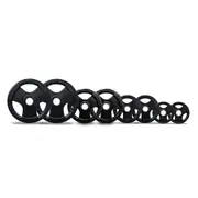 100kg Olympic Rubber Coated Weight Plate Set