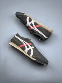 在飛比找Yahoo!奇摩拍賣優惠-Onitsuka Tiger 鬼冢虎 無鞋帶帆布鞋